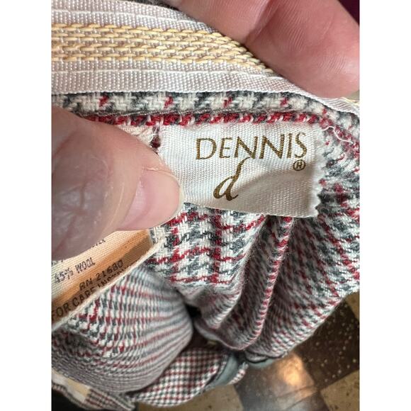 Skirt pleat front checked red green - Picture 11 of 11